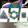 Cube: Deformed Geometric Puzzle - Decompression Folding Children's Educational Toys