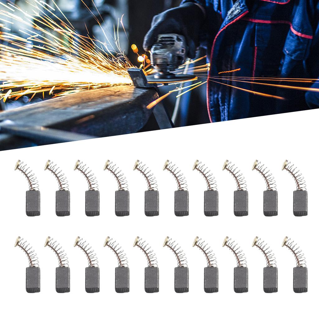 New Practical Useful Motor Carbon Brush Carbon Brushes Electric Tool Kit Replacement Angle Grinder Easy Replace