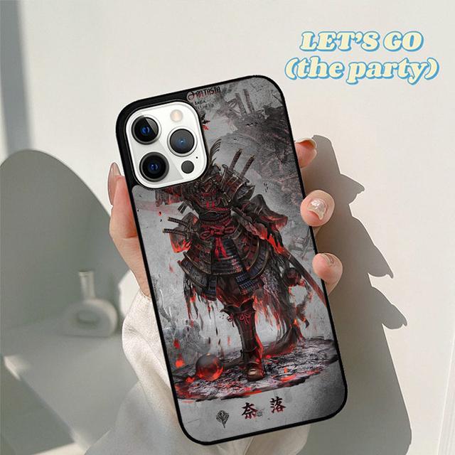 Autumu Japanese Samurai Ninja Phone Case Cover for iPhone 16 15 12 Mini 11 13 14 Pro Max SE 2020 Apple 6S 7 8 Plus Coque