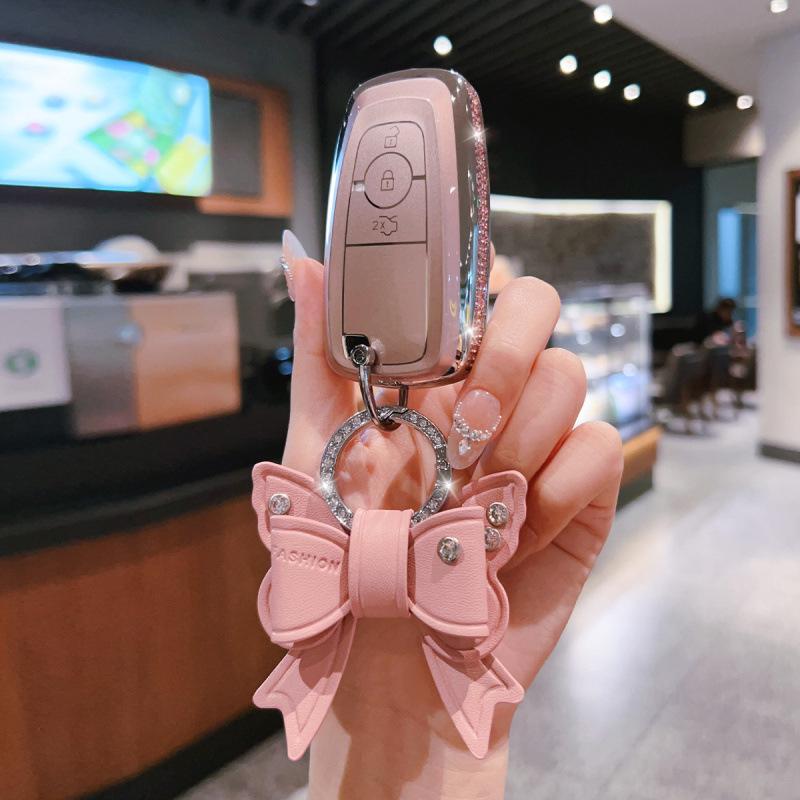Ford Key Case for Focus, Edge, Escort, Men, Mondeo, and Explorer - Key Bag Buckle