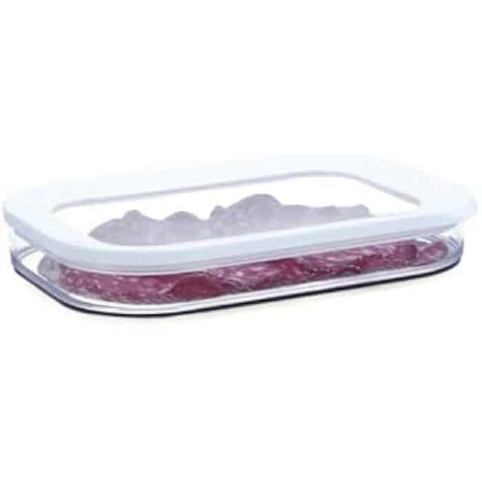 Boîte Alimentaire - QUID - Rico - Transparent - 22 X 16 X 3,5 Cm - Sans BPA
