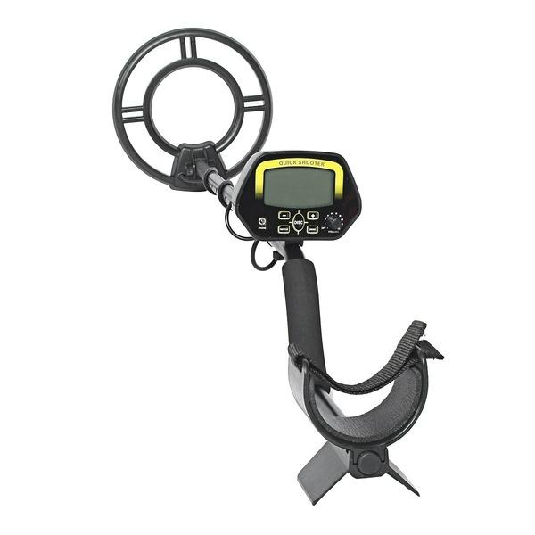 

Металлоискатель MD3030 Quick Shooter Легкий Профессиональные Детекторы Подземный Кладоискатель ЖК-дисплей чёрный