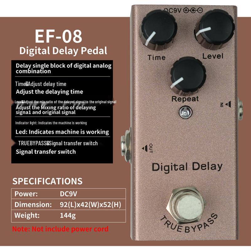 Professional Mini Portable Electric Guitar Effects Pedal