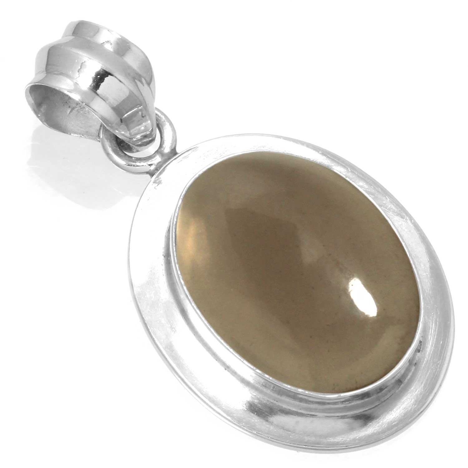 

Кулон из стерлингового серебра 925 пробы для женщин, с драгоценным камнем, ручная работа, подарок на Новый год, малахит, радужный лунный камень, розовый кварц, красный камень, дымчатый топаз, тигровый глаз, бохо дымчатый топаз