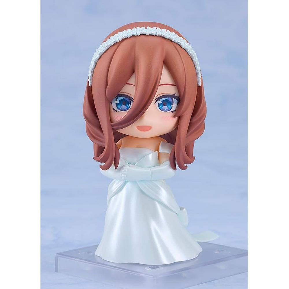 Nendoroid The Quintessential Quintuplets Miku Nakano Wedding Dress Ver. Non-scale Plastic Painted Movable Figure