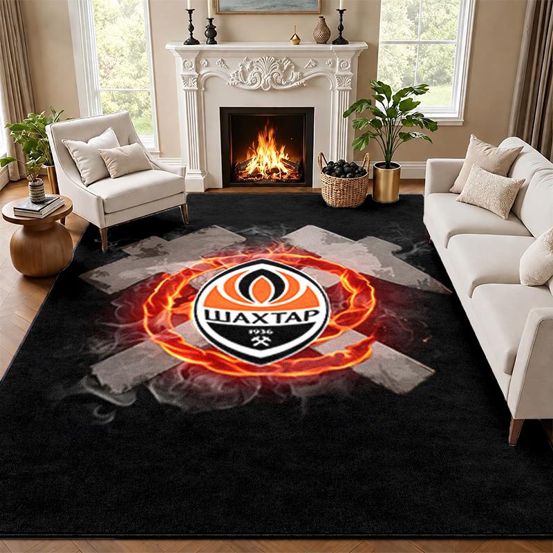 FC Shakhtar Donetsk Carpet Door Mat for Living Room or Bedroom Protective Mat Under Chair Office Decoration Christmas Gift Birthday Present