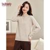 YUZHAOLIN Women's Mock Neck Knitted Sweater
