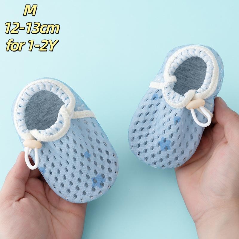 Scarpe Primi Passi Antiscivolo Traspiranti per Bambini Suola Morbida Rete per Imparare a Camminare Scarpe da Passeggio per Bambini Piedi Nudi Asciugatura Rapida Antiscivolo