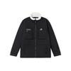 New Balance Logo Warm Jacket Asia Sizing 'Black White' Unisex 5QC44293-BK
