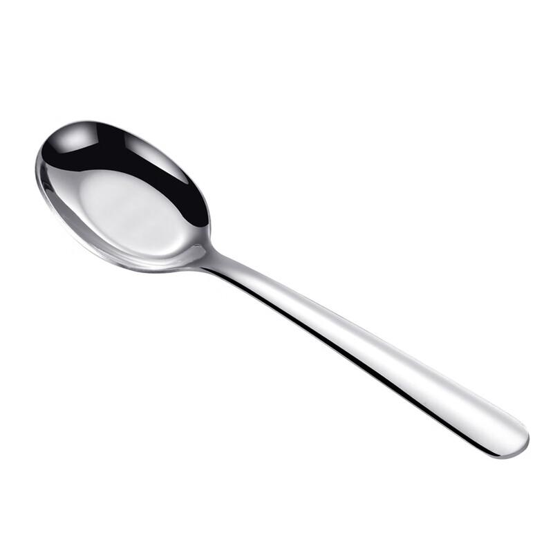 304 Stainless Steel Flat Bottom Baby Spoon