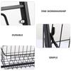 Kitchen Vegetable Storage Shelf Black Floor To Ceiling Multi-layer Vegetable Rack Household Vegetable and Fruit Storage Basket