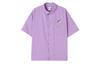 Shirts Men's Purple Lapel Moderate Shirt DM7925-589