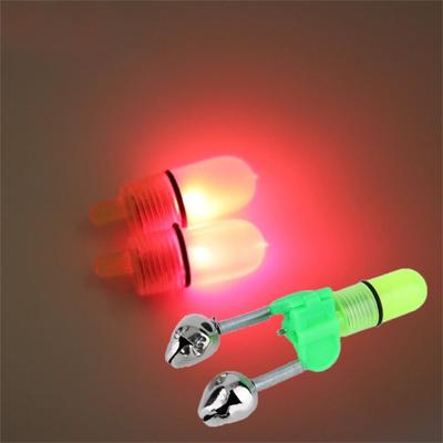 10pcs Night Clip Fishing Rod Tip LED Light Fish Bait Bite Alarm New