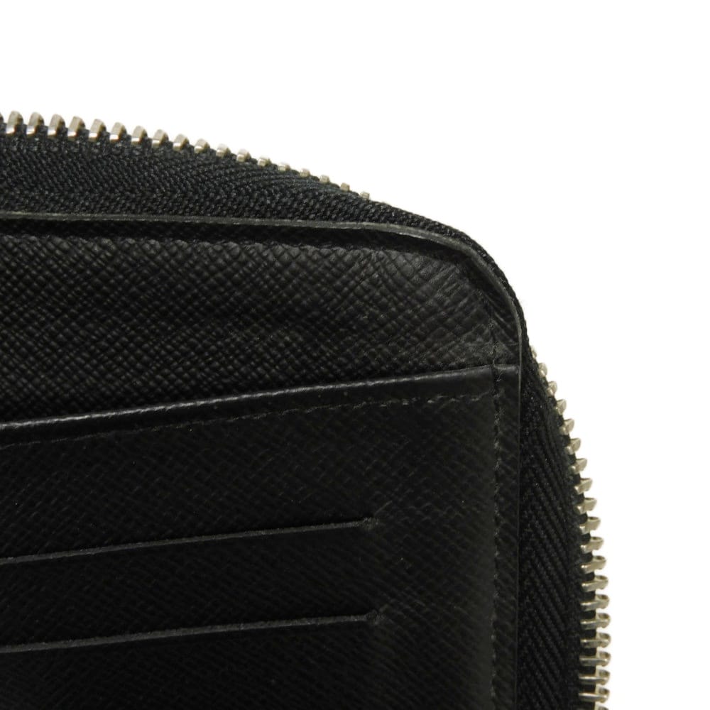 Used 12564 Zippy Organizer NM N60111 7940 Logo Black Gray Zip Around Damier Graphite Noir Men's from Japan AUTHENTIC