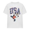 Womens/Ladies Football USA Goofy T-Shirt