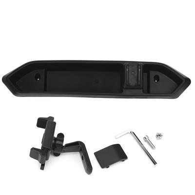 360 Degrees Rotation Mobile Phone Bracket Holder with Storage Box Fits for Jeep Wrangler JL 18 19