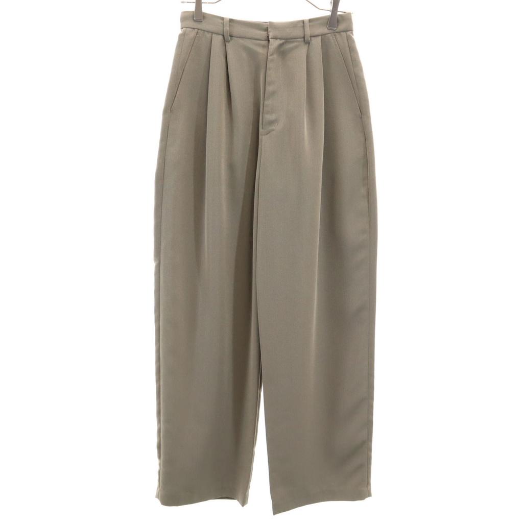 CLANE Tack Straight Pants 1 Khaki Women Used
