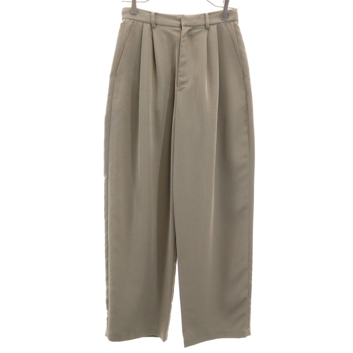 

CLANE tack Straight pants 1 Khaki Women Used