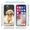 BF49 DOG Poodle Soft Shell Transparent Phone Case for Motorola Moto G7 G8 G9 G84 G85 G73 G24 G15 Z2 Play Power Plus