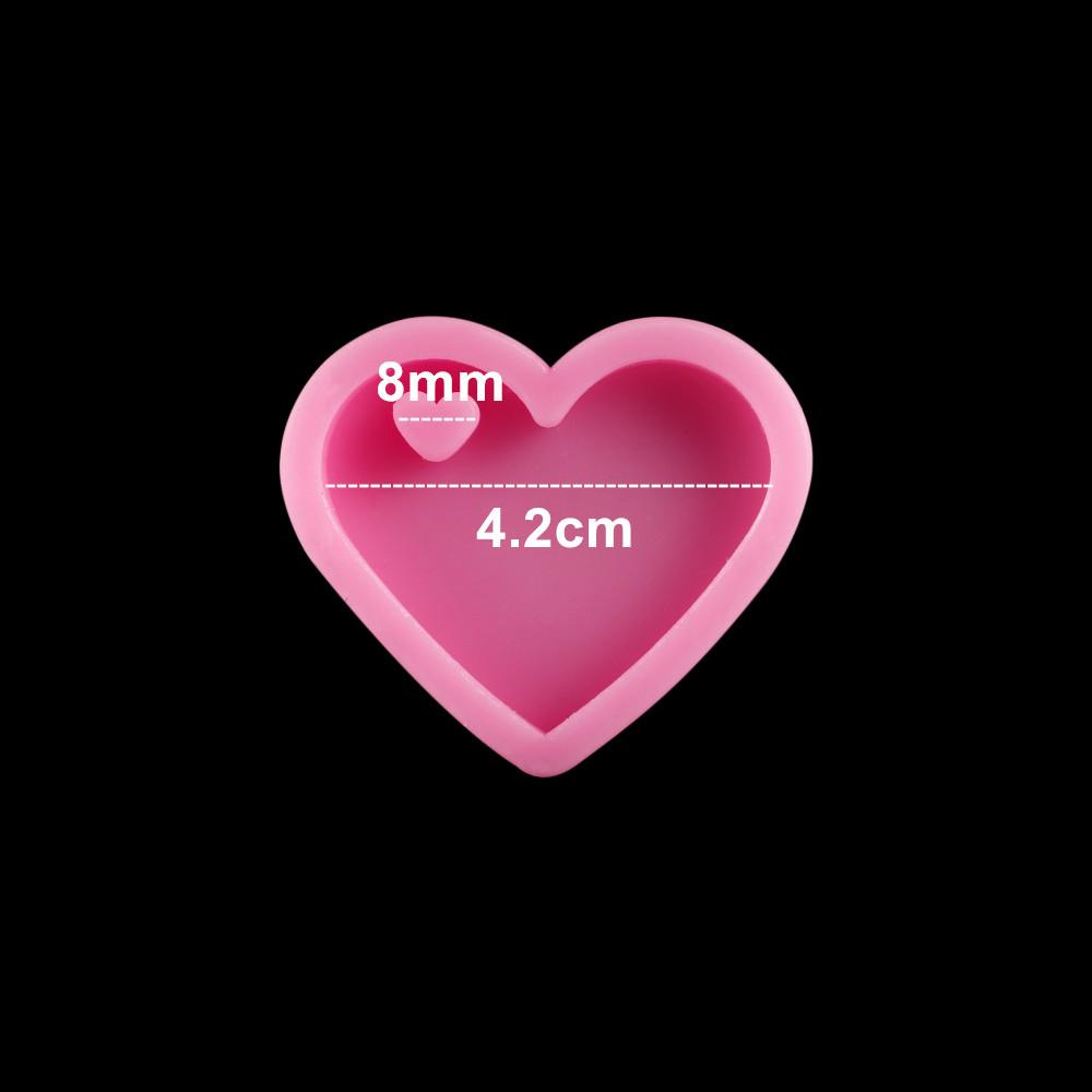 Cat Bear Paw Dog Bone Tag Pendants Silicone Mold Heart MP3 Keychain Epoxy Resin Molds For DIY Jewelry Handmade Craft Making Tool