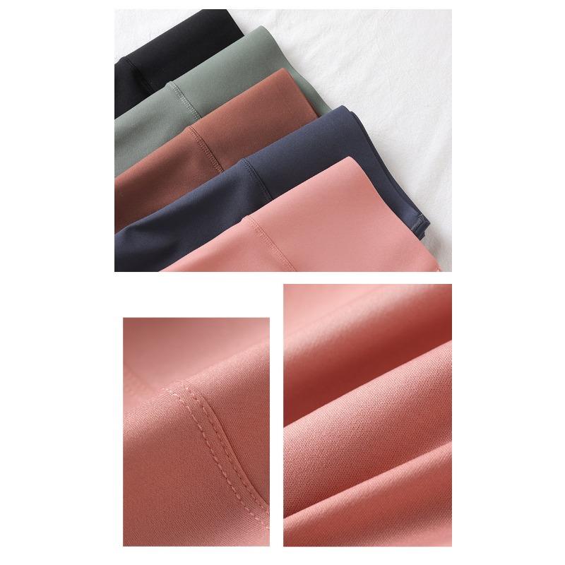 Three Points Female Summer Thin Belly Lift Hip Anti-slip Leggings Can Be Worn Outside Patchwork Yoga Safety Pants