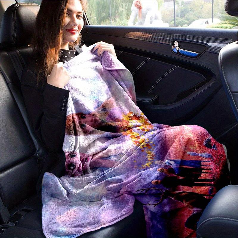 1pc. Autumn Leaves Fantasy Blanket, Perfect for Home, Office, or Outdoor Use, Ideal Gift for Any Occasion