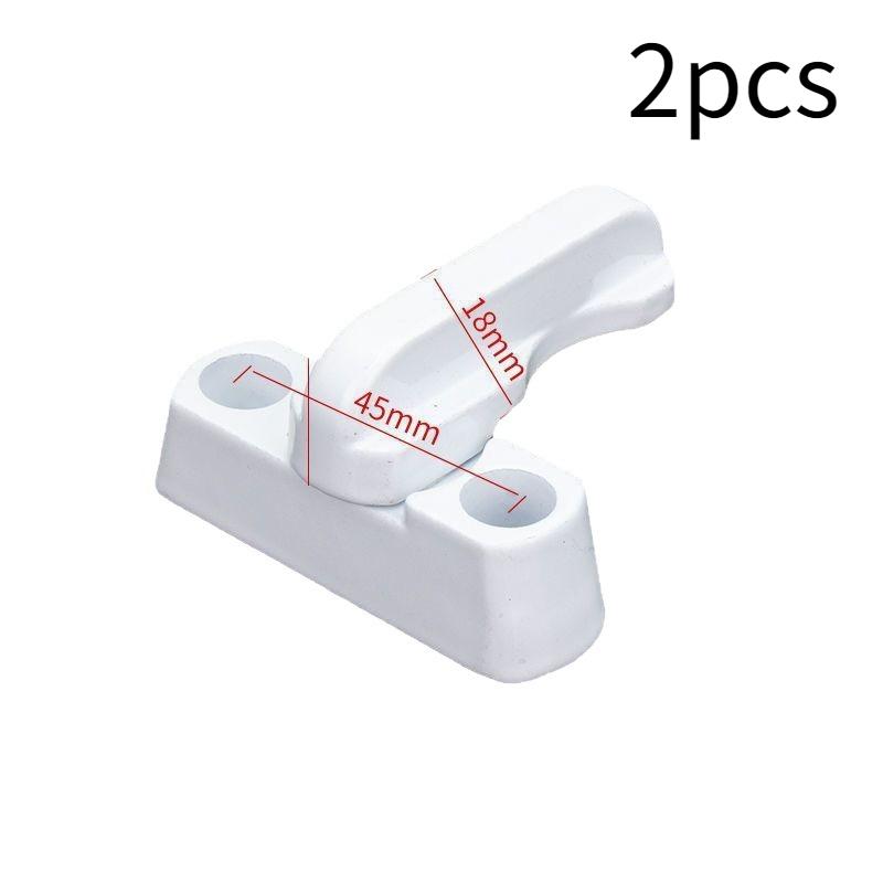 

Child Safety T-Shaped Window Lock Plastic-Steel Security Door Lever Handle Sweep Latch Anti-Theft for Home Hardware Accessories