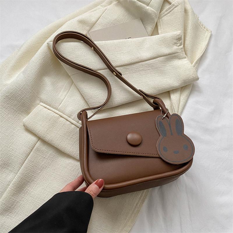 Trendy Street Style Small Square Pu Shoulder Bag 2023 Fashion Crossbody Purse