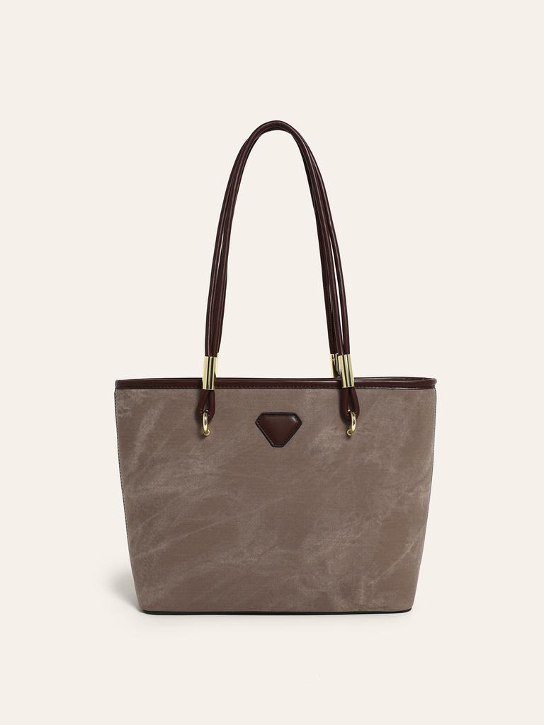 New fashionable women's tote bag trendy celebrity temperament commuter handbag shoulder bag casual large-capacity bag