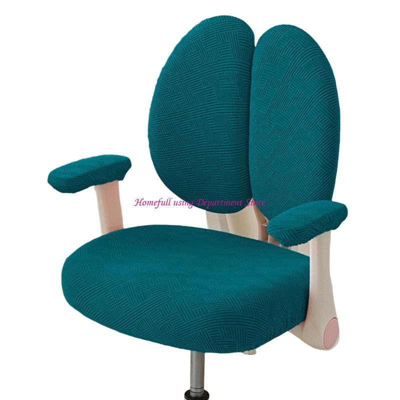 Waterproof Office Chair Cover Set Polyester And Backrest Protectors