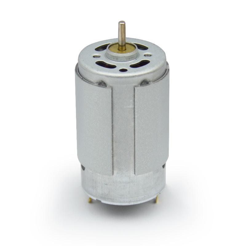 Μίνι Κινητήρας DC Υψηλής Ταχύτητας RS395, Ισχυρός Μαγνητικός Ψήκτρα Άνθρακα, 3V/6V/12V, με Προαιρετική Βάση Στήριξης.