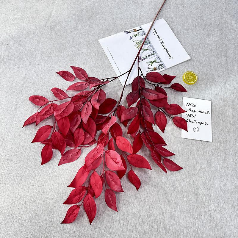Lifelike Millennium Leaf Artificial Plant For Hotel Wedding Decor Photo Props
