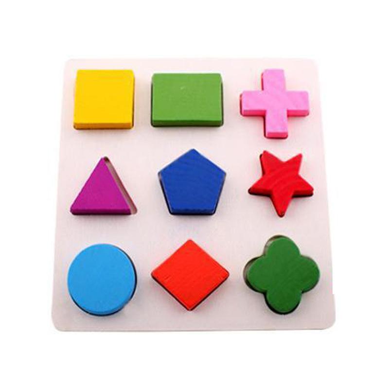 Speelgoed Educatief Montessori Baby Houten Puzzel Speelgoed Geometrisch Alfabet Cijfer Vorm Sorteerder Puzzel Voor Matchen Bordspellen Kinderen