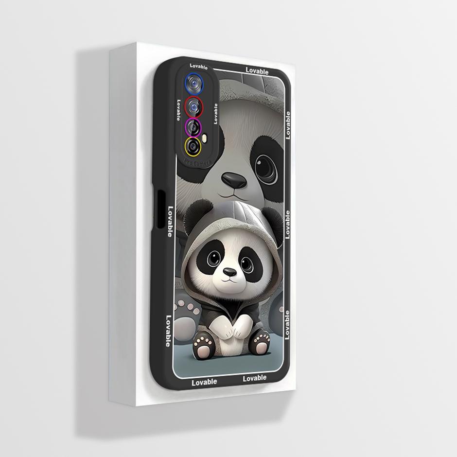 For Realme 7 Case Soft Silicone Cute Cartoon Phone Cover Shell for OPPO Realme Narzo 20 Pro 30 Narzo30 4G Cases New Design Funda