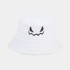 Halloween/Halloween decorative hat New grimace pumpkin embroidered bucket hat