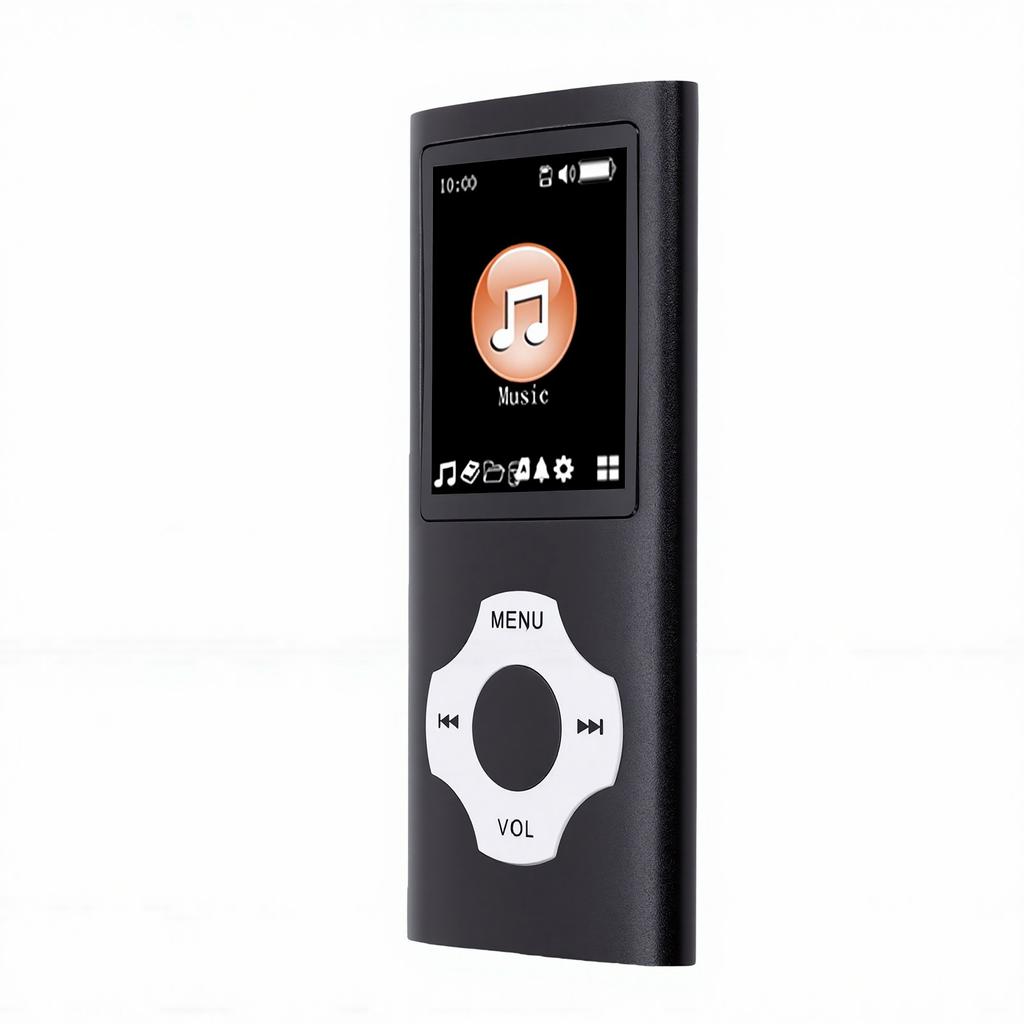 MP3 Music Player with Bluetooth 5.3 HiFi Sound Audio Player 1.8 Inch Screen Support for Kids Adults