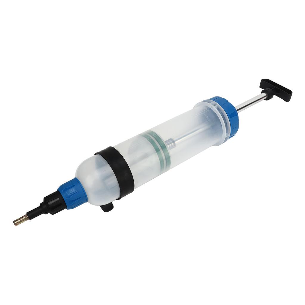 1.5L Fluid Extractor Automotive Engine Fluid Filling Syringe Oil Fluid Extractor Transfer Pump with Quick Release