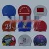 Adult & Children's Silicone Swim Cap - Unisex, Solid Color, Plus Size, Customizable with Logo