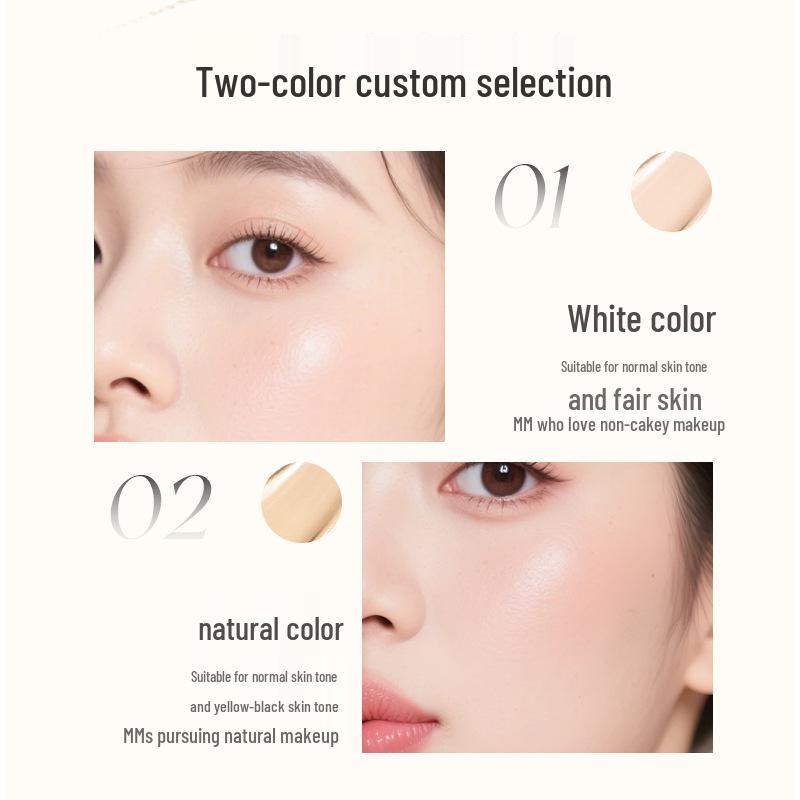 New Han Ji Lian 1031 Air-Fit Non-Transfer Long-Lasting Foundation - Two Shades Available
