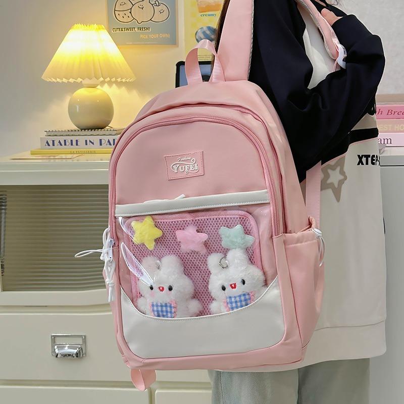 School bag girls high value bag girls small fresh light travel backpack
