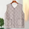 Women's Plus Velvet Thickened Warm Vest for Middle-aged & Elderly