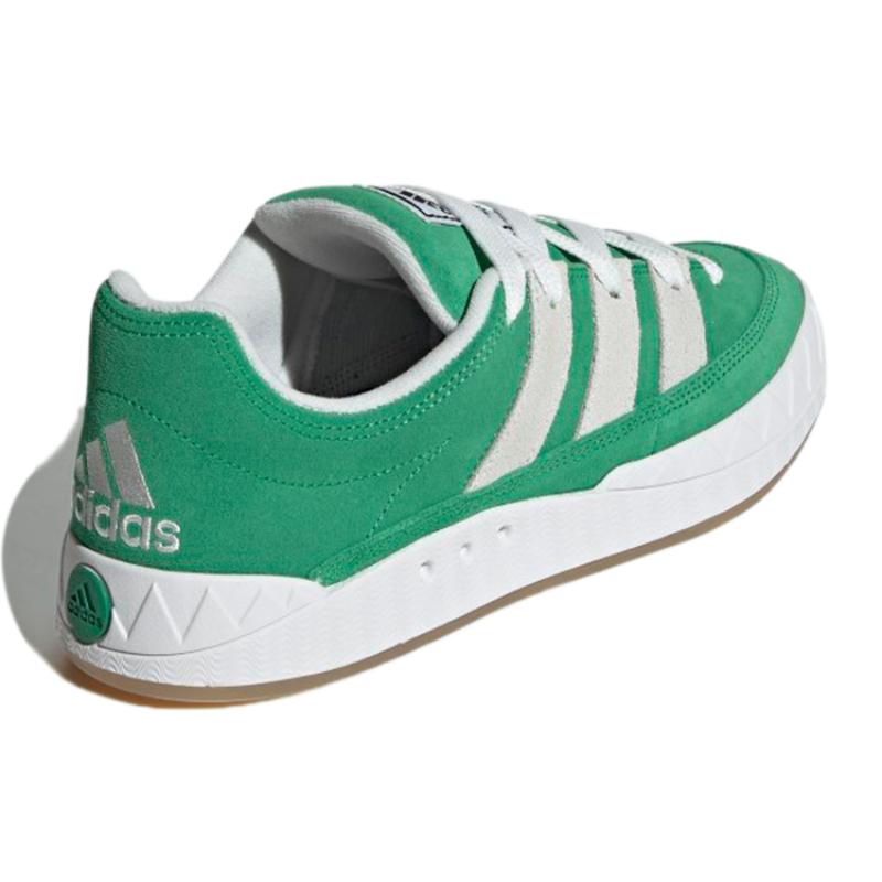 adidas Originals Adimatic Skateboard Shoes Unisex Low Top Green/Light Gray Sneakers GZ6202