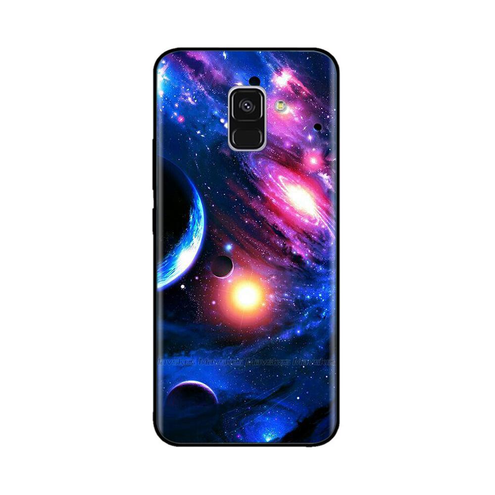 Für Samsung Galaxy A8 2018 Hülle Weiche TPU Handy Rückseite Für Samsung A8 Plus 2018 A730 Cover GalaxyA8 A 8 Silikon Stoßstange Hülle