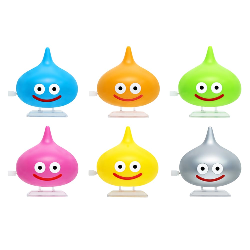 

SQUARE ENIX Dragon Quest Run Коллекция Слаймов Фигурки-сюрпризы из ABS, MABS и POM, Коробка из 6 штук