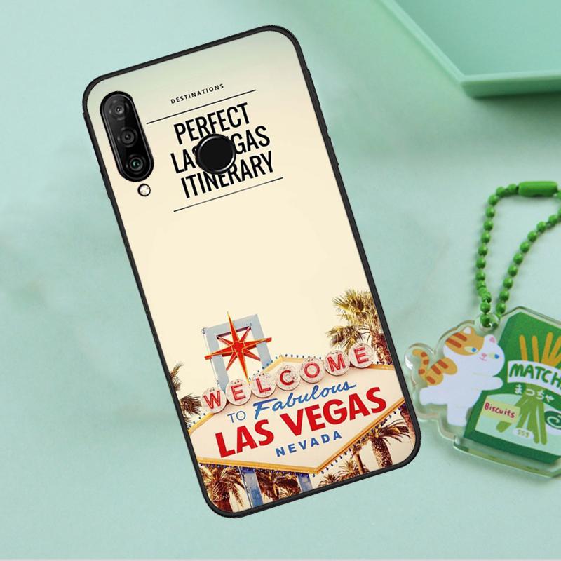 Las Vegas Strip Nevada For Huawei Nova 8i 11i 12i 12s 9 10 SE Y90 Y60 Y70 Y72 Y61 Y91 P20 P30 P40 Lite P60 Pro Case