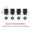 For Porsche GTS Cayenne Cayman Panamera Macan 911 718 928 901 930 Car Wheel Tire Valve Caps Tyre Stem Covers Airdust Waterproof