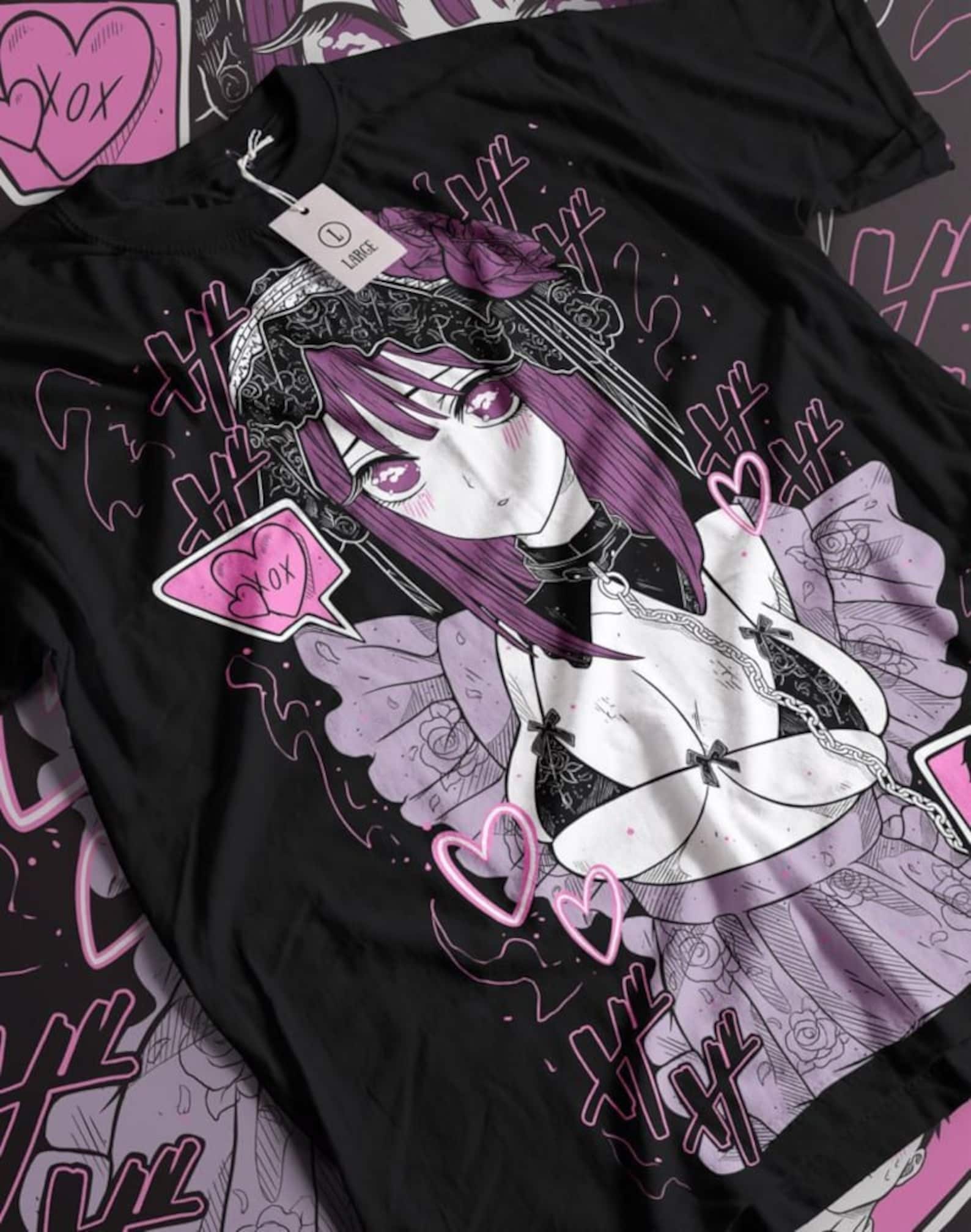 Unisex My Cosplay Darling Anime T-Shirt, Sailor Manga Waifu Graphic Tee Shirt XL