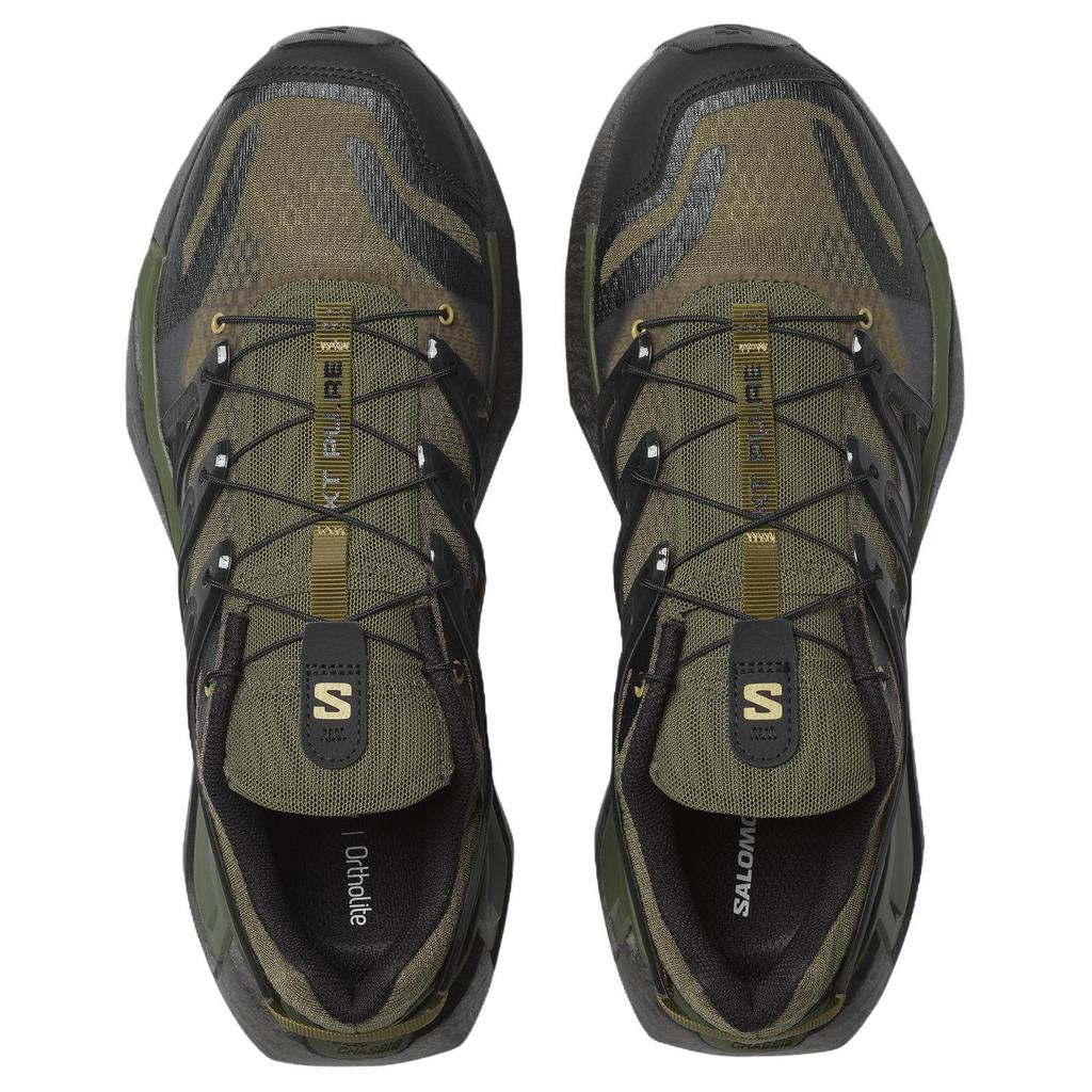SALOMON XT PU.RE ADVANCED Mesh Low top Running Shoes Unisex Army Green 491034