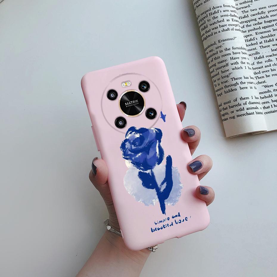 For Huawei Honor X9 2022 Case Cover on Honor X9 4G Phone Bumper Protector TPU Shell For Fundas Honor X9 X 9 HonorX9 Cover Flower