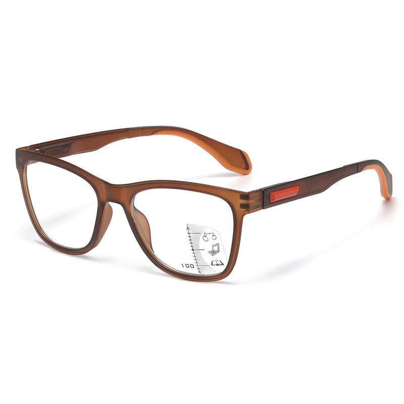 Sensitive Color-Changing Reading Glasses Anti-Blue Light Men'S Business Near And Far Progressive Multi-Focus Reading Glasses Reading Glasses